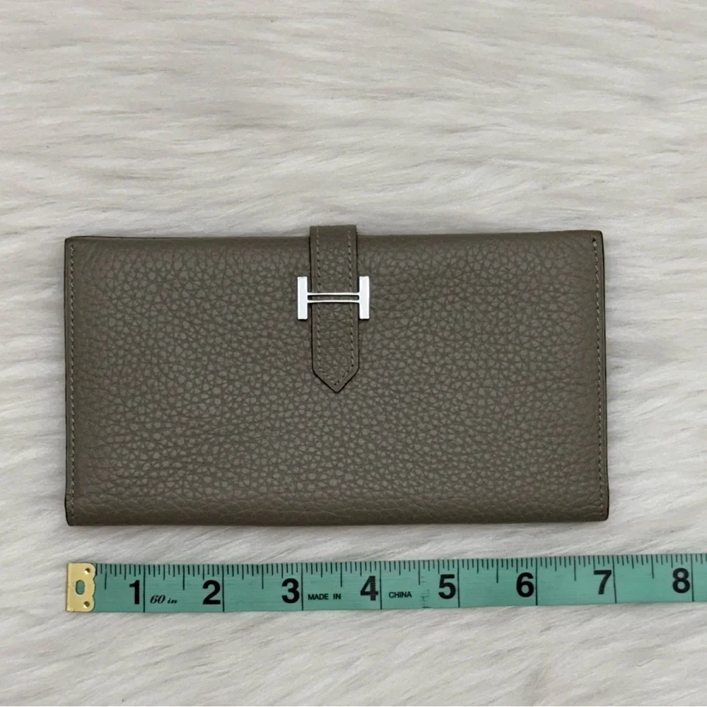 HERMÈS EPSOM BEARN BIFOLD WALLET - Picture 14 of 15
